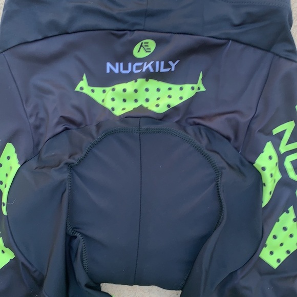 Nuckily Mens Cycling Padded Shorts Size L - Picture 5 of 8